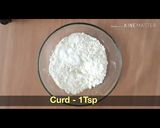 A picture of step 1 of Dry Gulabjamun with Milk Powder.