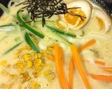 Une image de l'étape 5 de Creamy Ramen aux légumes.
