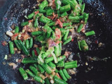 Sambal kencur kacang panjang