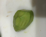 Foto del paso 4 de la receta: Tostada de tortilla y jamón york, aguacate y canónigos