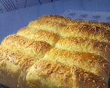 Foto langkah ke 14 dari resep Roti sosis // base roti keset susu.