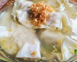 Foto langkah ke 7 dari resep Pangsit Kuah Isi Ayam (Gurih dan Harum).