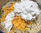 A picture of step 3 of Sour Cream Jalapeño Rice 🍚.