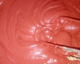 A picture of step 5 of Red velvet cake.