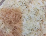 A picture of step 1 of Basmati rice#Abuja.