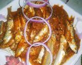 A picture of step 4 of Sorshe Hilsha Maach Curry.