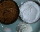 A picture of step 2 of Deep Dark cocoa Sauce.