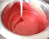 A picture of step 6 of Red velvet cake.