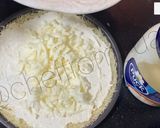 A picture of step 4 of Arabic Kunafeh.