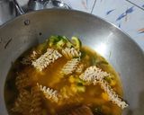 A picture of step 8 of Rain and Maggi bowl.