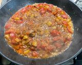 Une image de l'étape 15 de Riz à l’agneau, tomates, poivron, citron et épices.