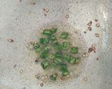 A picture of step 5 of Sago khichadi.