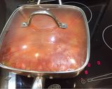 A picture of step 4 of Minestrone soup - classic winter warmer.