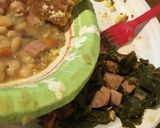 A picture of step 4 of Collard Greens.