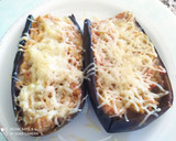 Foto del paso 5 de la receta: Berenjenas rellenas de atún, en microondas
