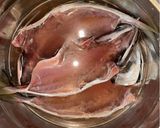 A picture of step 2 of Japanese semi-dried horse mackerel.