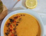 A picture of step 6 of Red Lentil Soup.