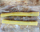 A picture of step 5 of Dates filled cookies.