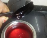 A picture of step 1 of Rose sharbat.