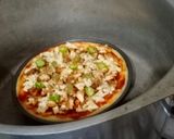 A picture of step 18 of Chicken bbq pizza muffins/pizza cups And bbq pizza.