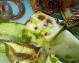 Foto del paso 6 de la receta: Pulpitos de la Ametlla a la plancha, con calabacín dos texturas