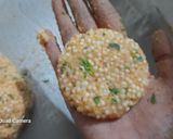 A picture of step 3 of Sabudana vada or cutlet.