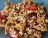 Foto langkah ke 2 dari resep Kering Tempe Pedas Manis.
