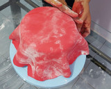 Foto del paso 7 de la receta: Pastel de fondant navideño