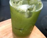 รูปขั้นตอนการทำที่ 3 ของ ชาเขียวน้ำตาลสด ❄️ Iced Matcha Coconut Nectar