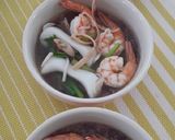 รูปขั้นตอนการทำที่ 3 ของ "ข้าวต้มไรซ์เบอร์รี่ทะเล" Seafood Riceberry Porridge 🦐🦑🥣