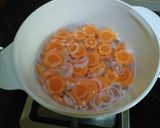 Gambar langkah 2 resipi Sup Sayur Campur.