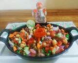 हेल्दी हाई प्रोटीन सलाद (Healthy High Protein Salad recipe in Hindi) रेसिपी चरण 4 फोटो