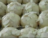 รูปขั้นตอนการทำที่ 7 ของ ขนมปังแพ อัลมอนด์ (มังฯ ไข่)