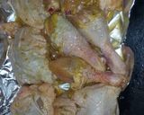 صورة لخطوة 3 من وصفة 🌹 افخاذ دجاج مشويه بالفرن 🍗🌹🐔