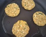 A picture of step 3 of High protein Paneer Sprouts tikki and Dahi tikki Chaat (healthy starter or snack).