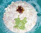 A picture of step 2 of Simple Phulki chaat.