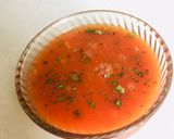 A picture of step 6 of Tomato soup.