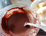 A picture of step 1 of Fruits chocolate / all children are happy.