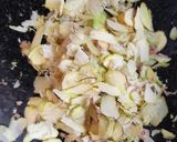 A picture of step 2 of Paneer Jaggery Burfi.