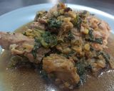 Foto del paso 3 de la receta Tacos de pavo con acelgas y salsa de soja 🍛
