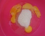 Foto langkah ke 3 dari resep Bolu Kukus Pisang Coklat.