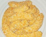 Foto langkah ke 3 dari resep Pisang Pasir Cokelat Keju Praktis.