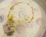 A picture of step 9 of Palak Meethi Kadhi.