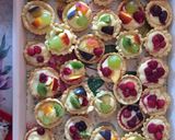 Pas rețetă Mini tarte cu fructe 🥧🥝🍇🍑 5 fotografie