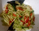 Foto langkah ke 3 dari resep Tumis Labu Siam.