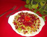 A picture of step 3 of Sprout salad.