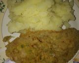 Foto del paso 4 de la receta: Milanesa con puré