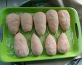 Foto langkah ke 6 dari resep Donat paha ayam lembut.