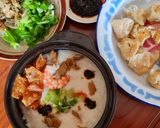 Foto langkah ke 5 dari resep Bubur Hongkong ala Ta Wan (bubur 2 rasa).