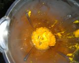 A picture of step 1 of Mango smoothie with lemon.